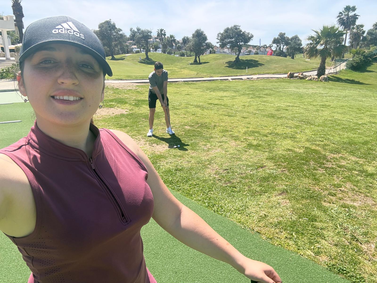 David et Tamara de CostaSol au golf