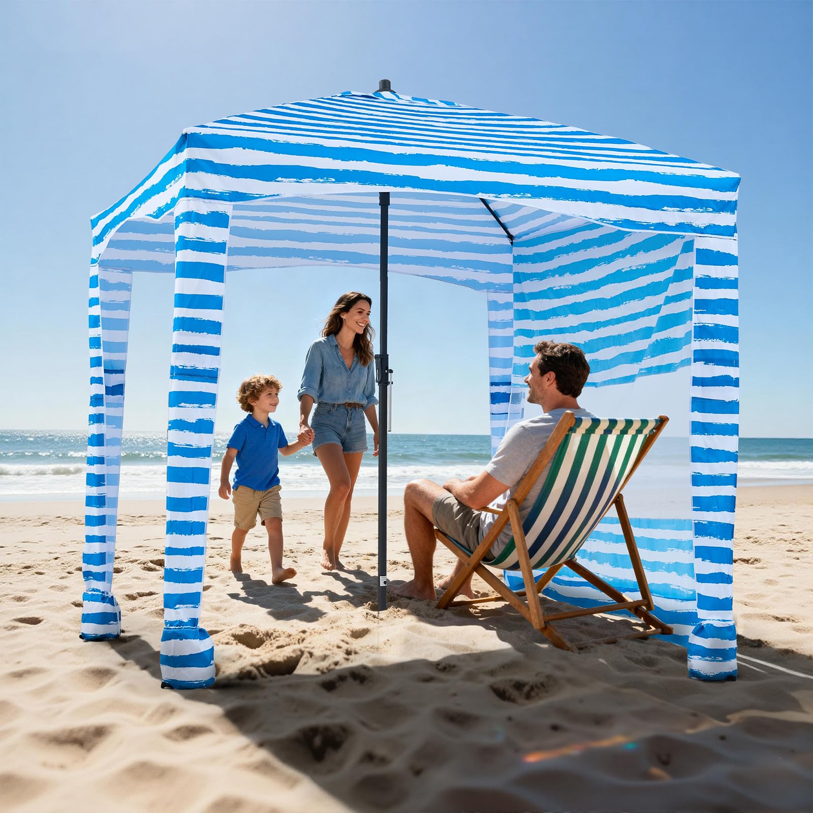 Beach Shade Tent (Cabana Style)